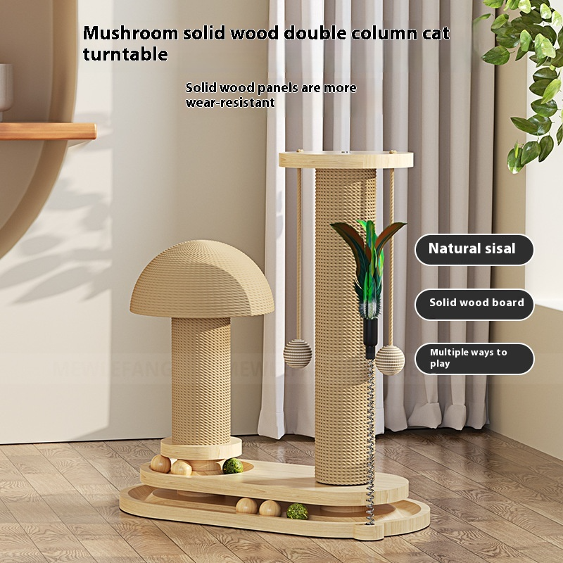 ZenPaaw Woodland Scratch & Play Station