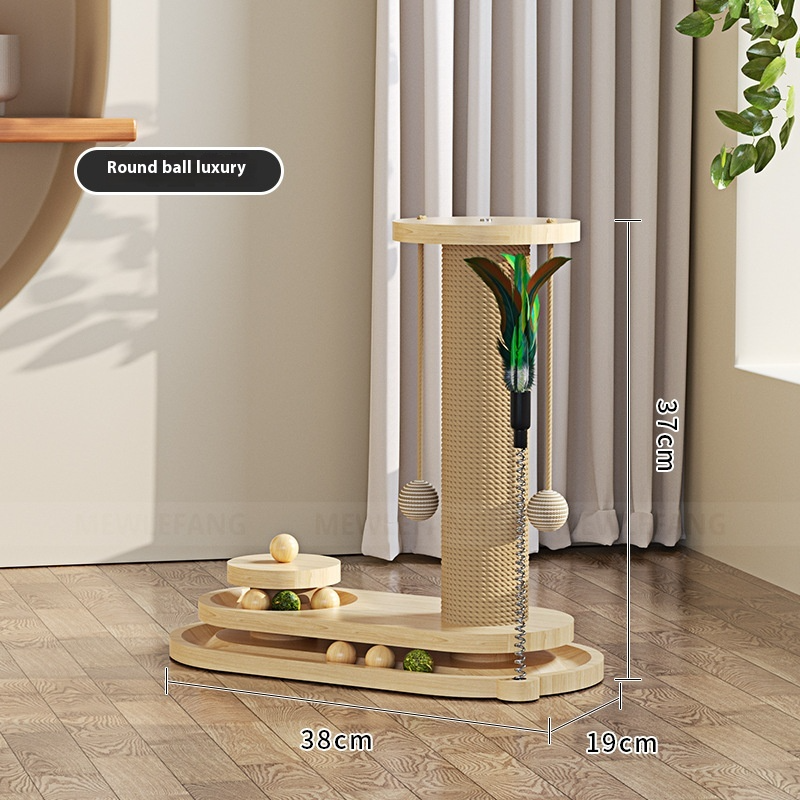 ZenPaaw Woodland Scratch & Play Station