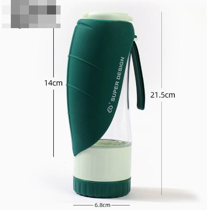 ZenPaaw Go Anywhere Food & Water Bottle