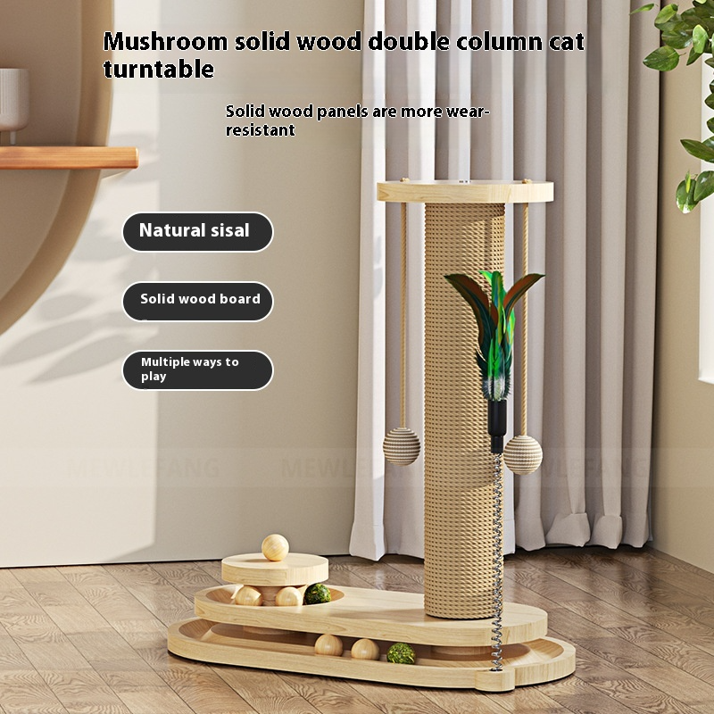ZenPaaw Woodland Scratch & Play Station