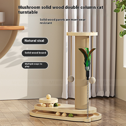 ZenPaaw Woodland Scratch & Play Station
