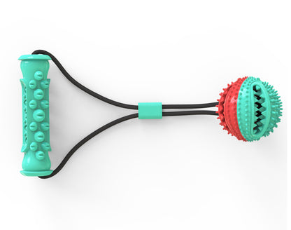 ZenPaaw Triple Play Chew, Tug & Fetch Toy