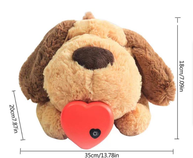 ZenPaaw Cuddle Buddy Heartbeat Plush