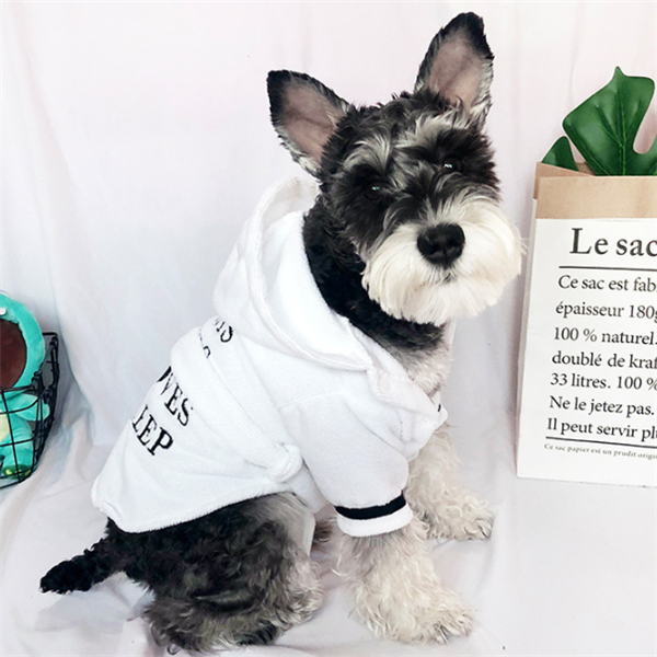 ZenPaaw Cozy Hooded Dog Bathrobe