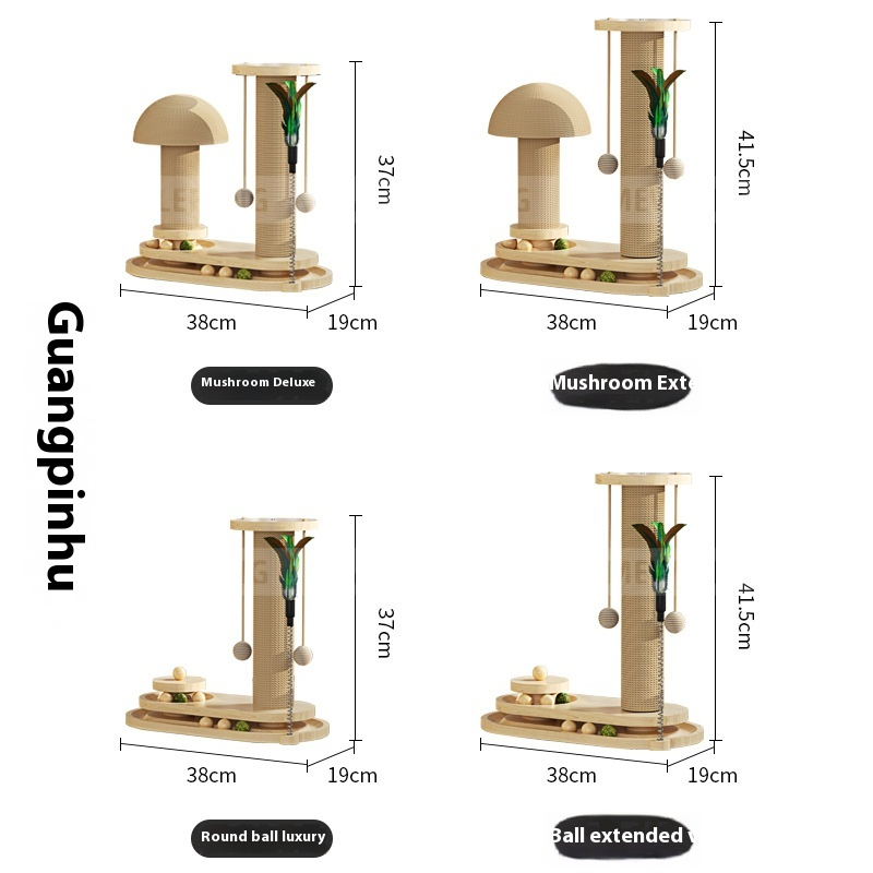 ZenPaaw Woodland Scratch & Play Station