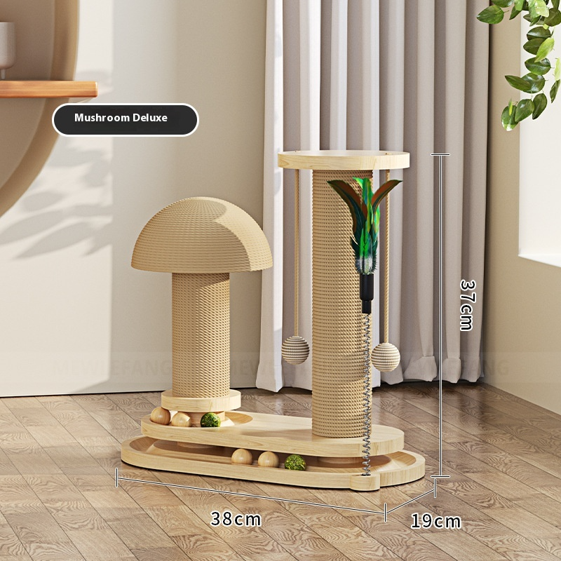 ZenPaaw Woodland Scratch & Play Station