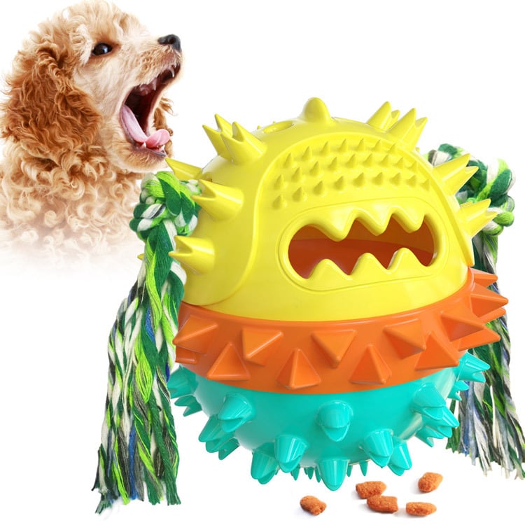 ZenPaaw Little Monster Squeak & Tug Toy