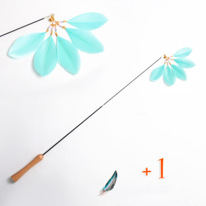 ZenPaaw Wooden Retractable Cat Teaser