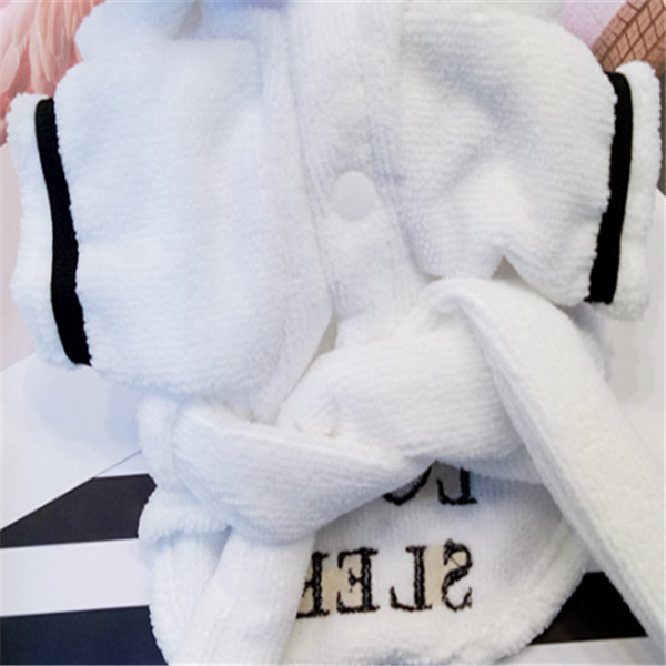 ZenPaaw Cozy Hooded Dog Bathrobe