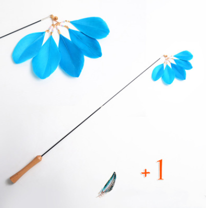 ZenPaaw Wooden Retractable Cat Teaser