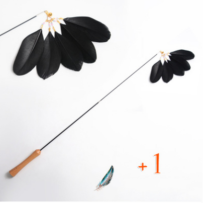 ZenPaaw Wooden Retractable Cat Teaser